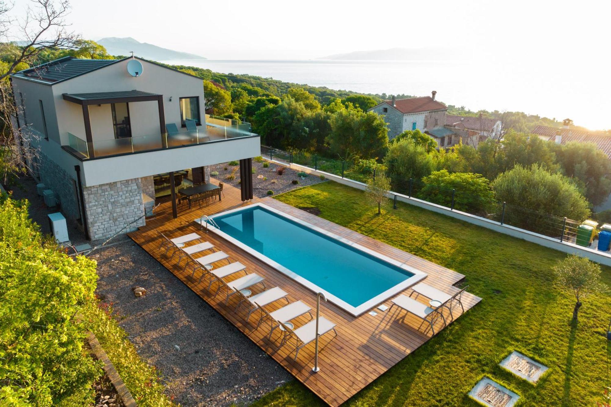 Wild Adriatic Way Villa Labin  Eksteriør billede